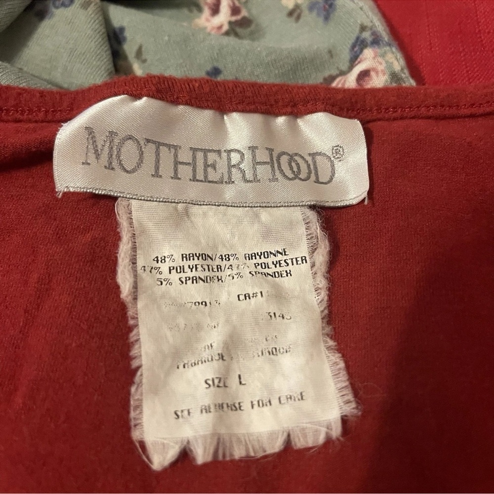 Set Of Two Large Maternity Long Sleeve~Vintage - Picture 3 of 7